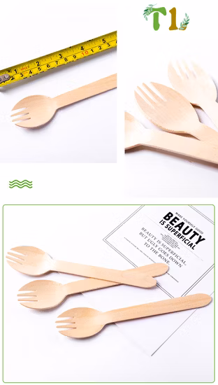 Biodegradable Disposable Wooden Spork