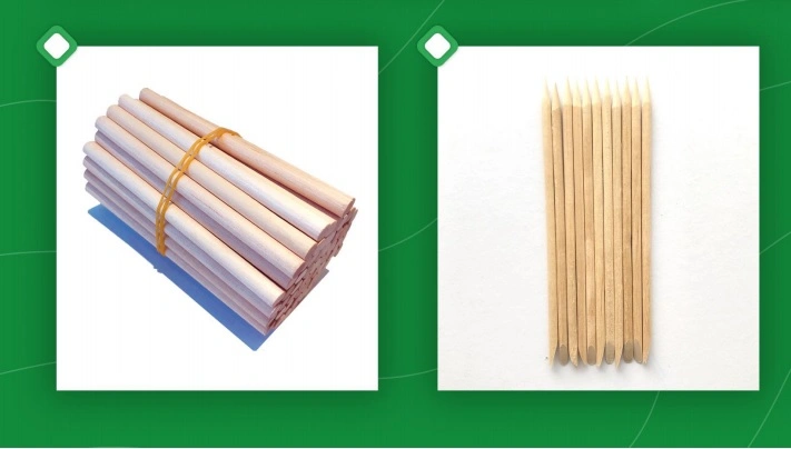 Disposable Wooden Stick, Wooden Skwers, Ice Cream Sticks