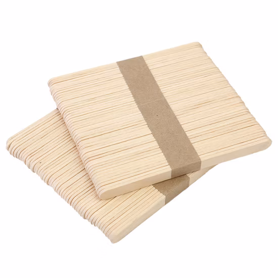 Palillo de helado de madera desechable de paletas de alta calidad para el mercado