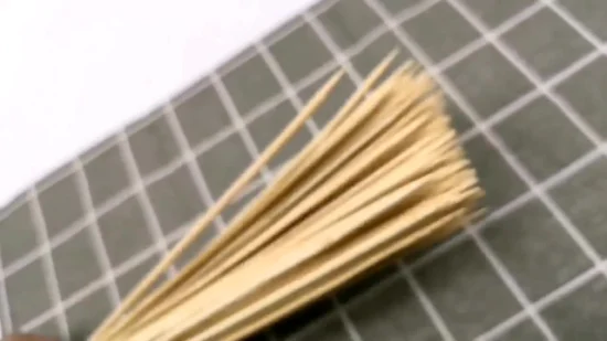 El paquete de madera del bulto del pincho del Bbq del precio de fábrica, patata disponible pega el pincho de bambú