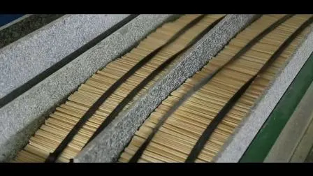 Juego de cubiertos de bambú desechables calientes, tenedor de bambú para fiesta